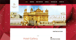 Desktop Screenshot of hotelpearlinn.com